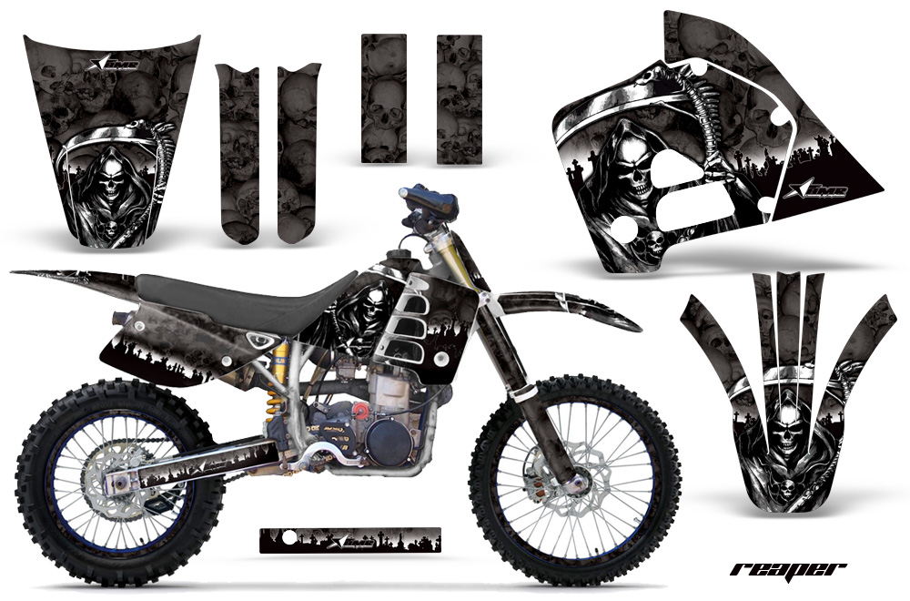 Husagerg C501 Graphics Kit REAPER BLACK-NPs